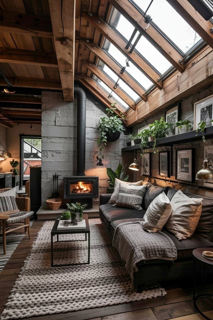 16 Stunning Modern Industrial Loft Designs for Urban Living - Shinku Studio