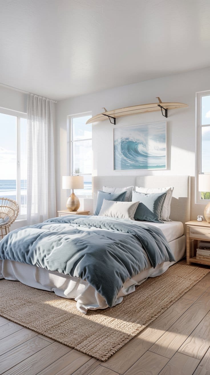 Cool Surf Room Decor Ideas for Laid-Back Coastal Vibes