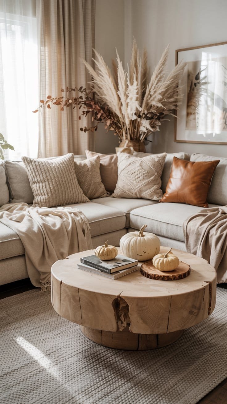 6 Fall Living Room Decor Ideas to Make Your Space Feel Crisp, Cozy & Chic