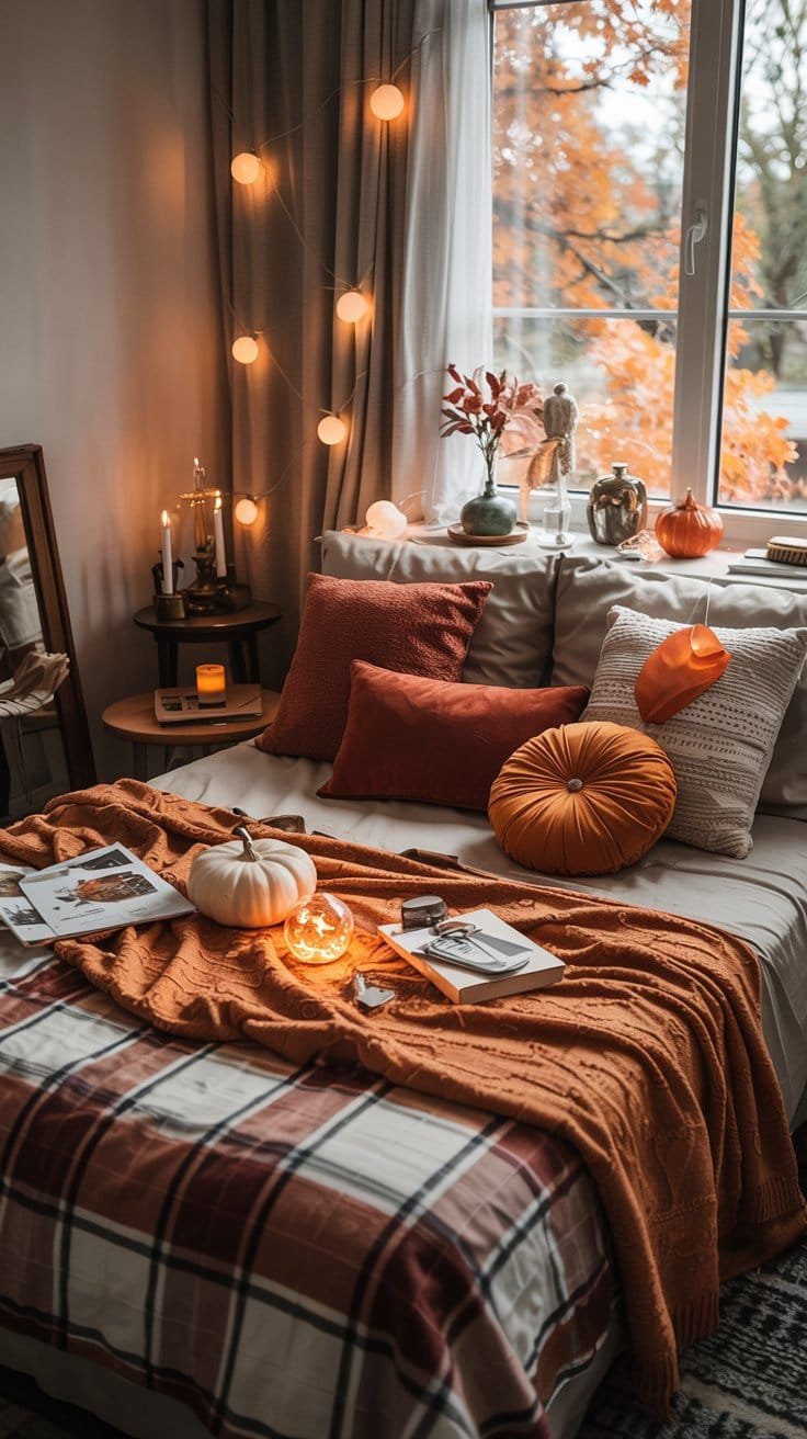 22 Fall Bedroom Decor Ideas That Will Make You Want to Stay In All Season