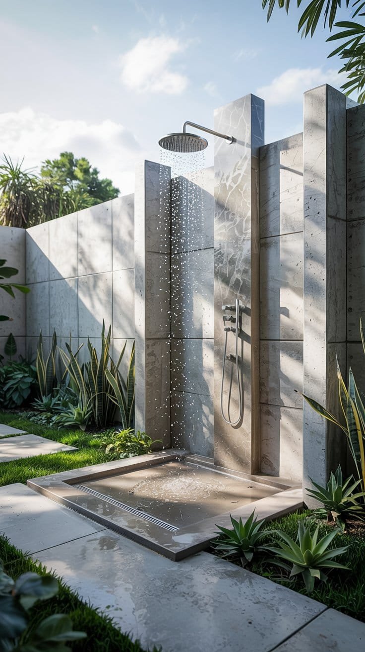 Refreshing Outdoor Shower Ideas That Feel Like a Luxe Getaway