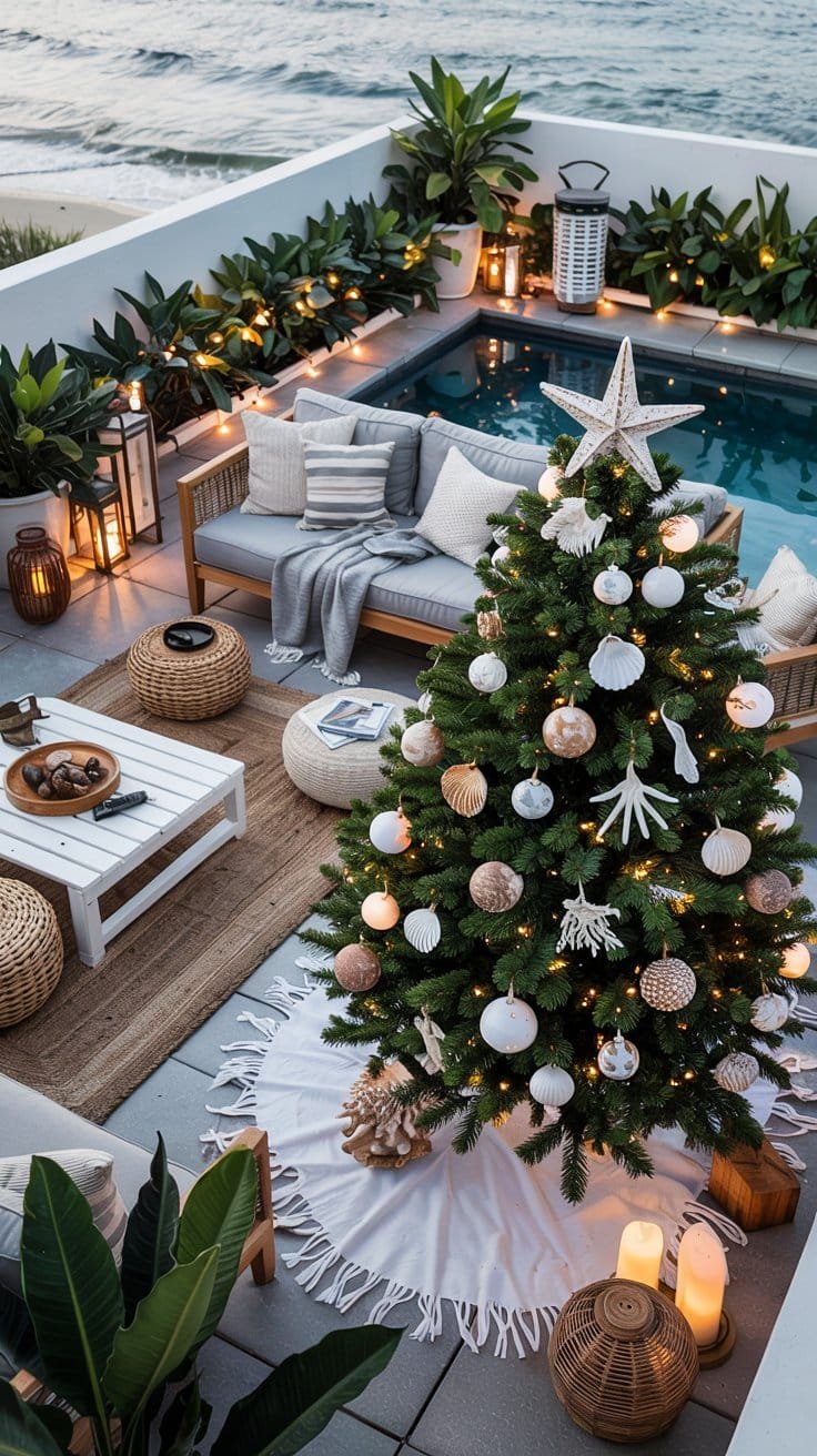 11 Beach House Christmas Styling Ideas That Feel Fresh and Festive ...