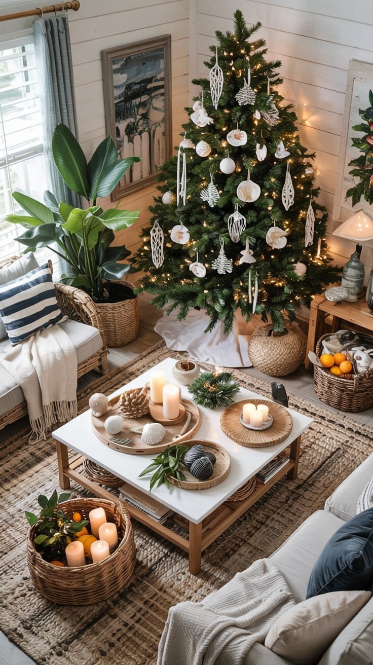 11 Beach House Christmas Styling Ideas That Feel Fresh and Festive