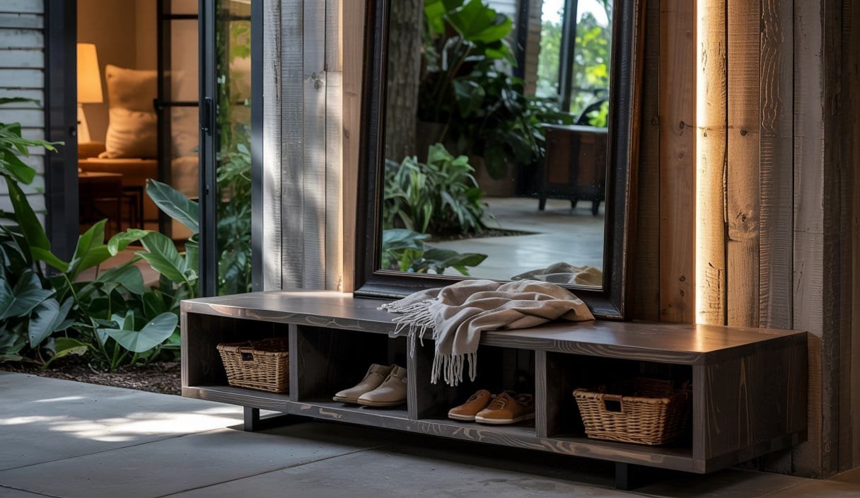 5 Entryway Bench Ideas With Shoe Storage Under $100
