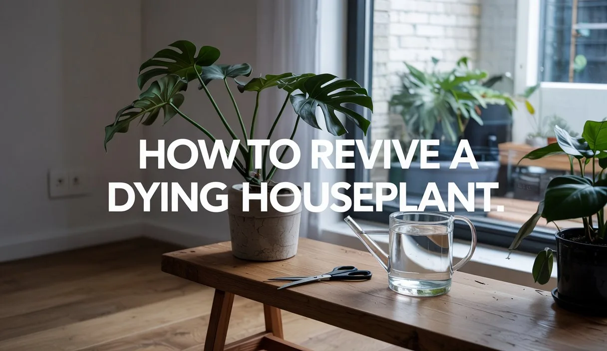 How to Revive a Dying Houseplant in Simple Steps
