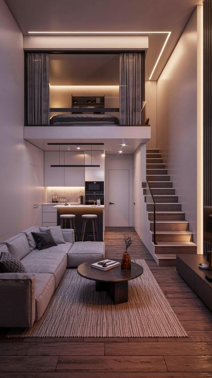 9 Modern Loft House Design Ideas You’ll Wish You Lived In - Shinku Studio - Luxury Loft Architecture