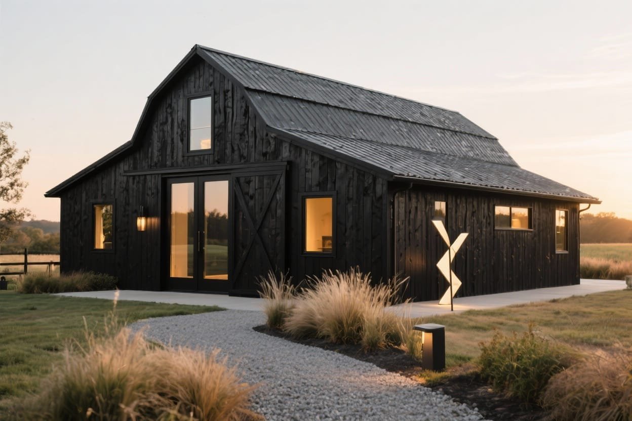 10 Modern Black Barn Exteriors That Turn Heads Instantly
