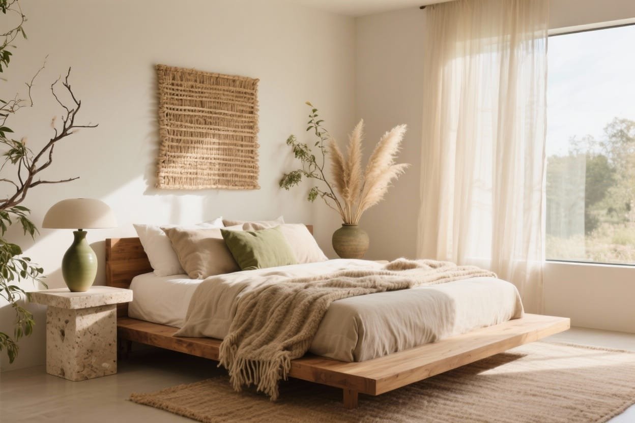 5 Earthy Modern Organic Bedroom Ideas You’ll Want to Copy