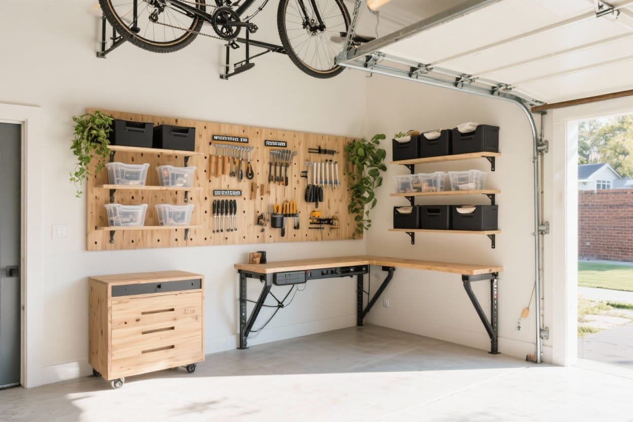 5 Small Garage Organization Ideas That Maximize Style and Space