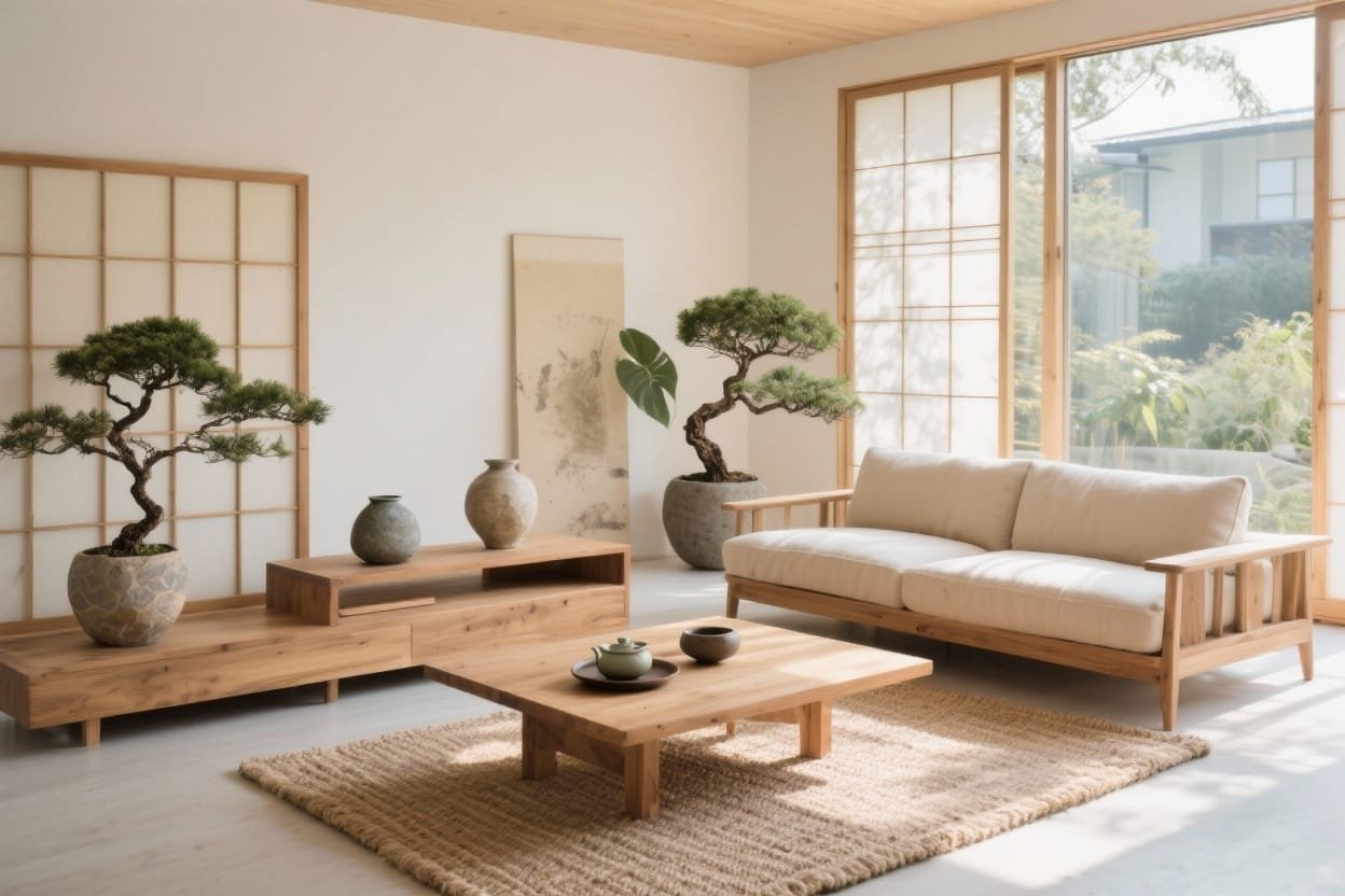 6 Zen Japandi Living Room Decor Ideas You’ll Want to Copy