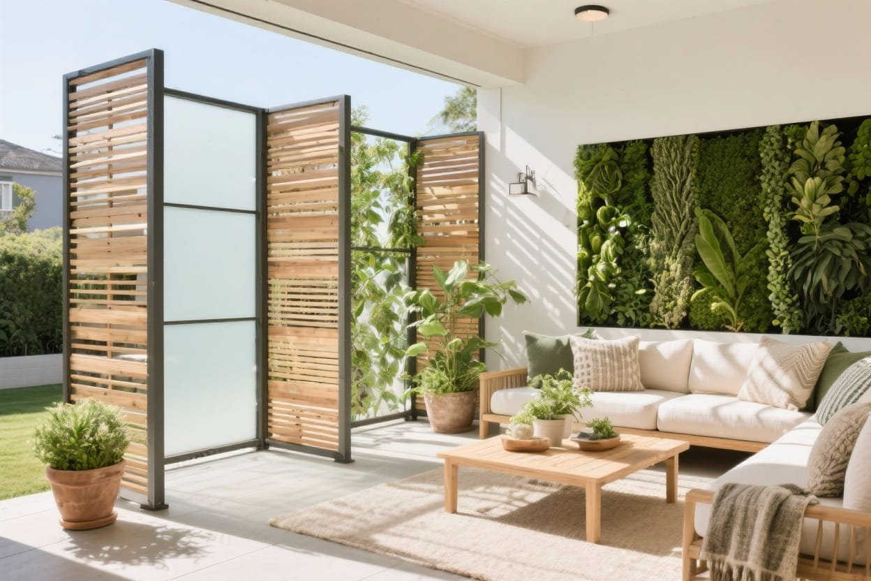 10 Modern DIY Privacy Screens to Block Your Neighbors’ View