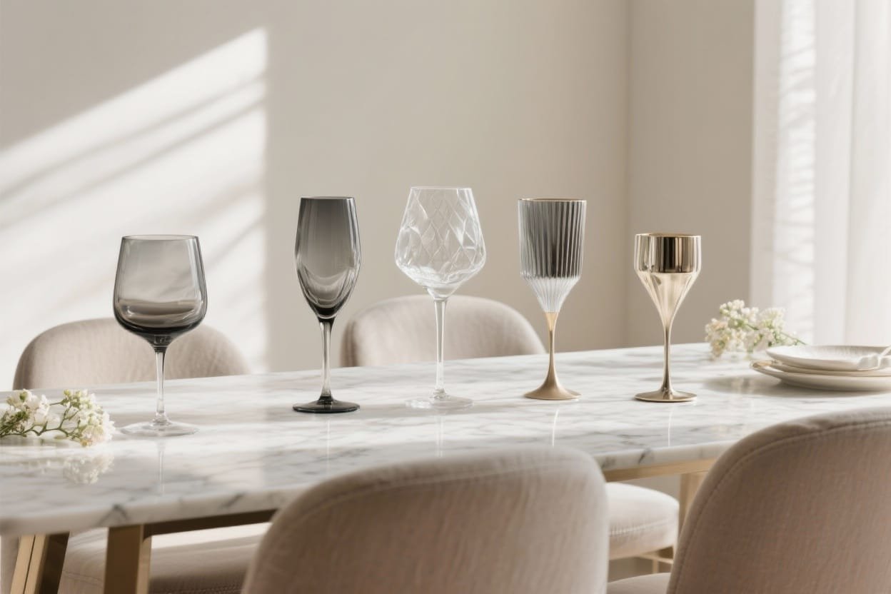 5 Modern Sculptural Stemware Pieces That Elevate Any Table Setting
