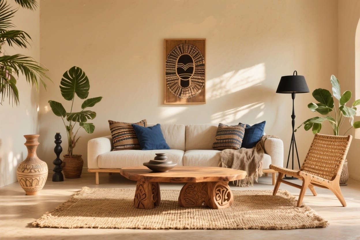 7 Afro-boho Home Decor Ideas That Feel Modern, Not Maximalist