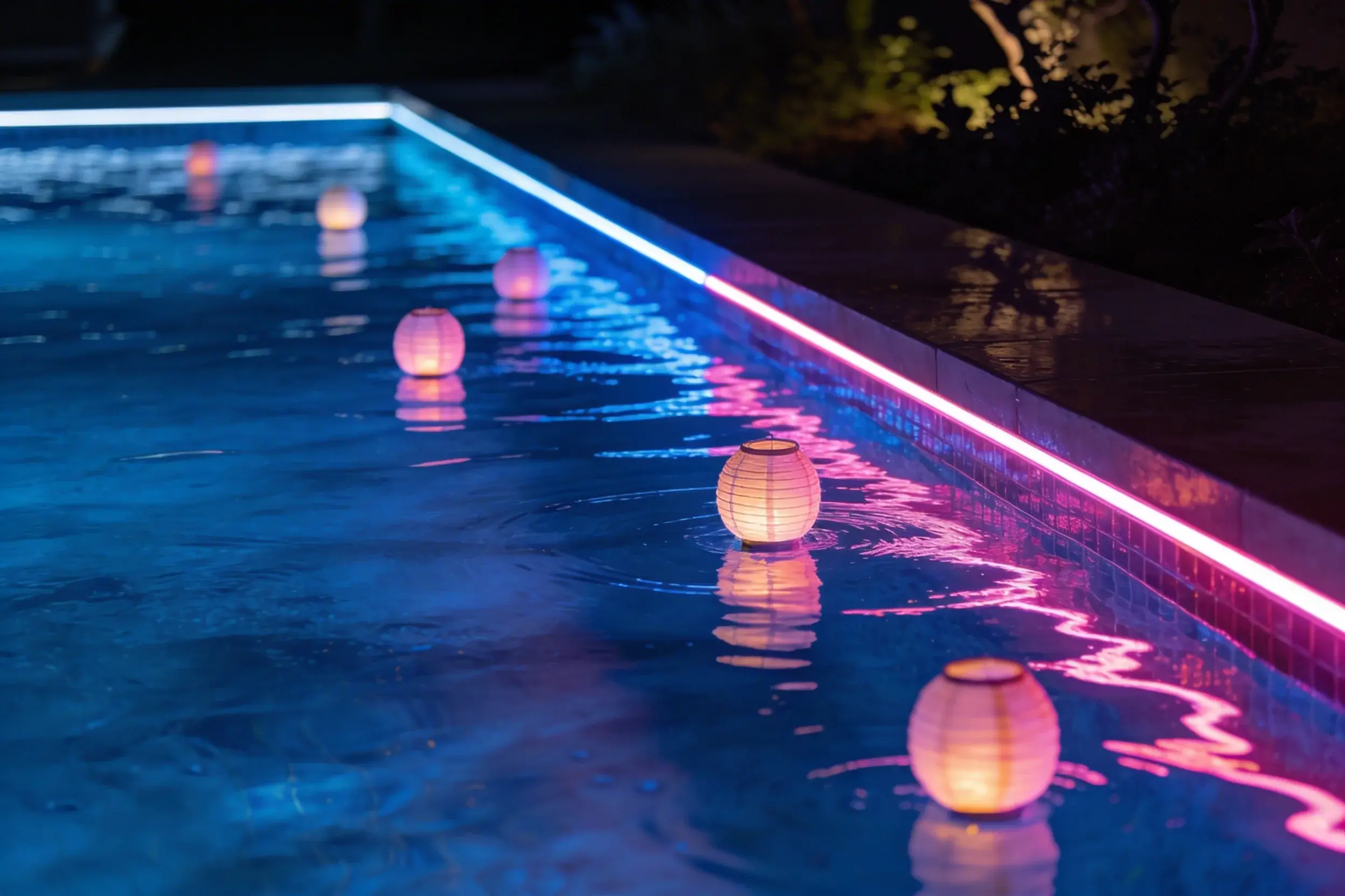 16 Above Ground Pool Lighting Ideas for a Luxury Night Look