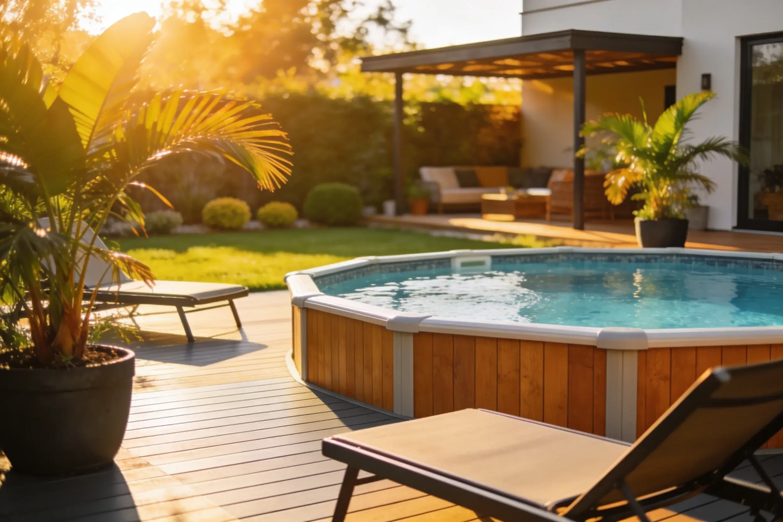 What are the Best Materials for Surrounding an Above Ground Pool