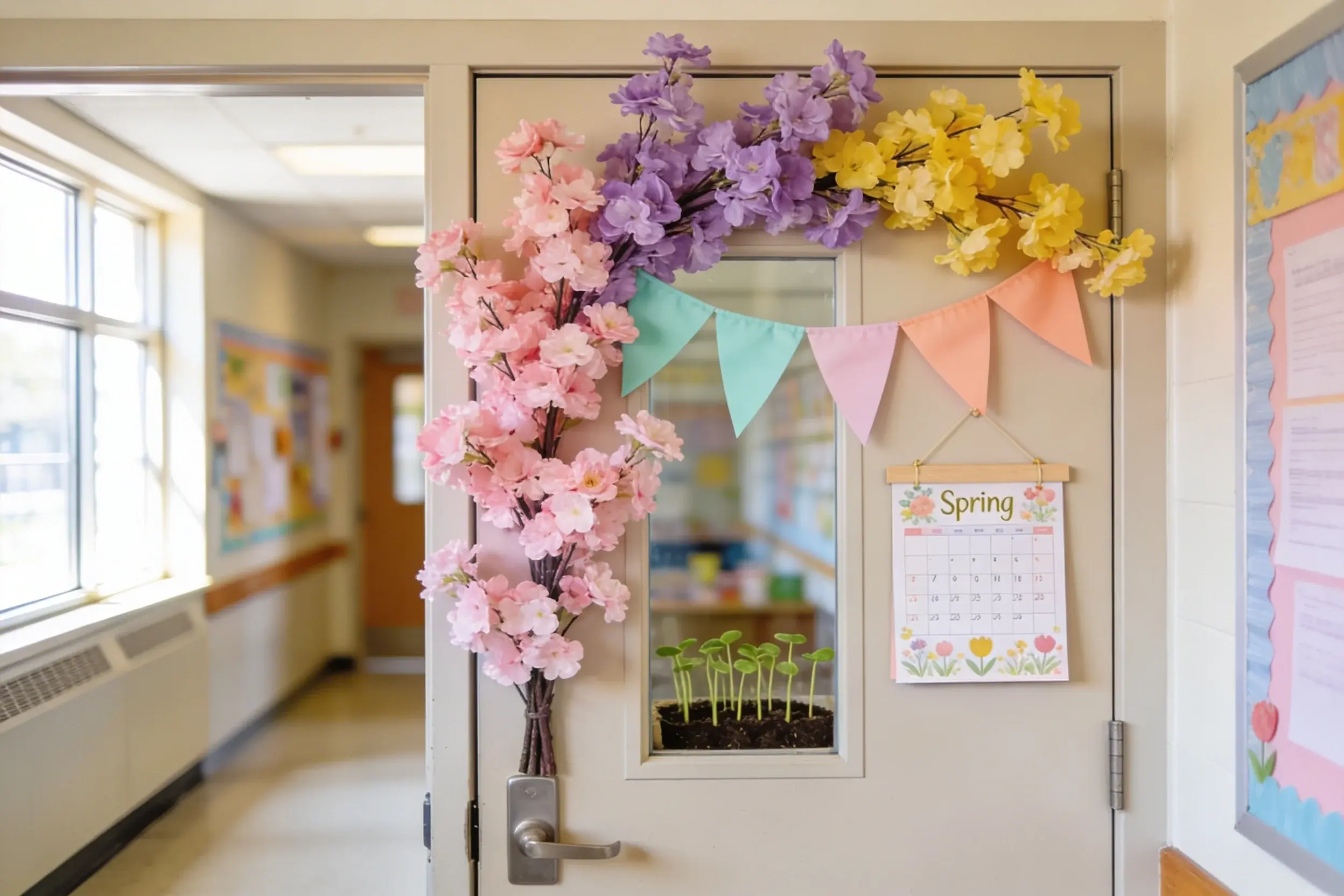 20 Simple Spring Craft Classroom Door Decorating Contest Ideas for Winners