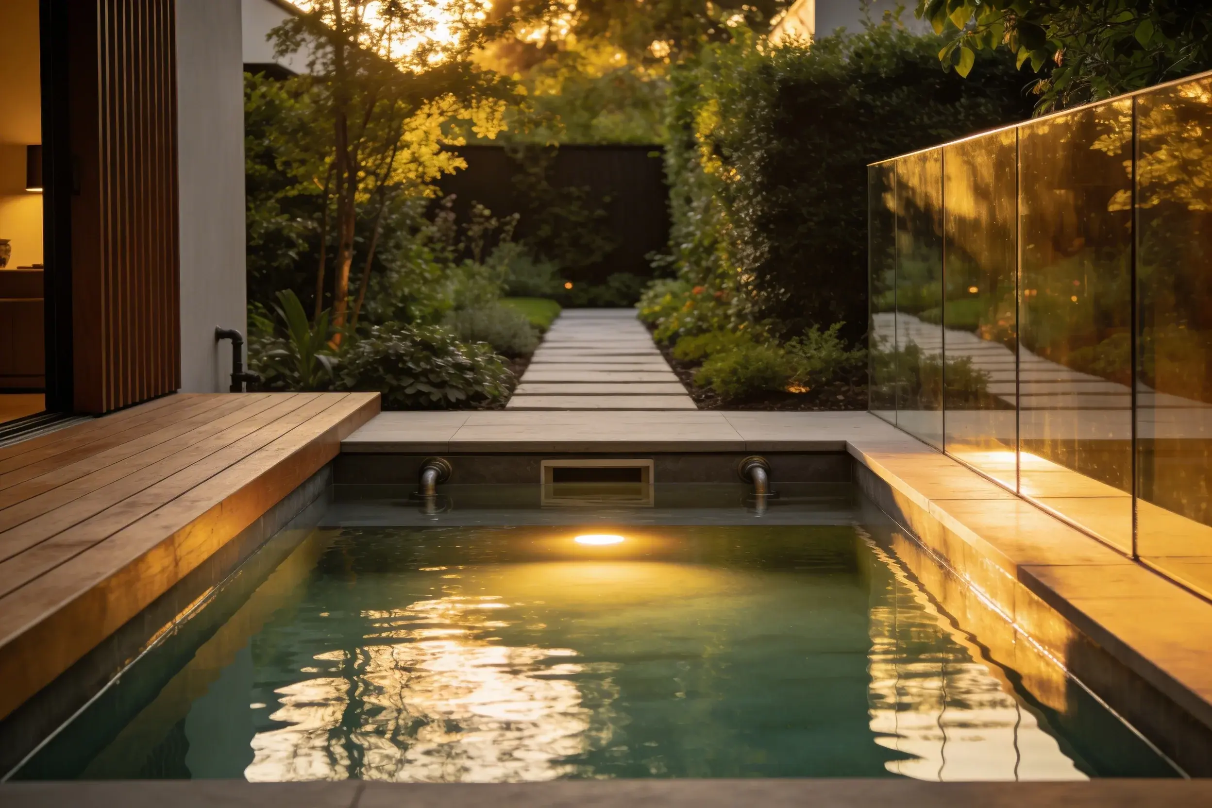 16 Small Backyard Plunge Pool Ideas Perfect for Hot Summers: Tiny Oasis Tricks