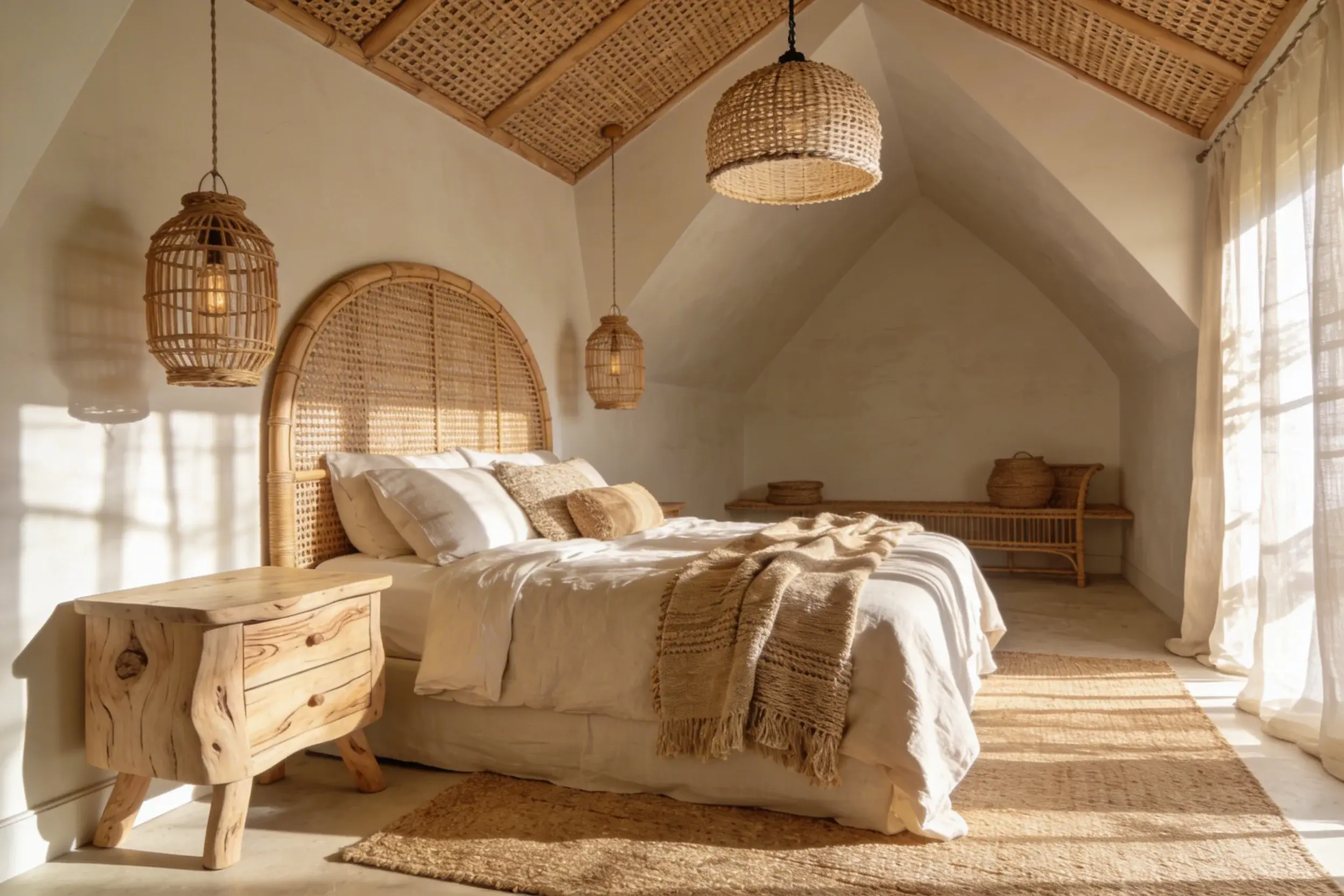 18 Boho Coastal Bedroom Ideas with Natural Texture: Dreamy Retreats