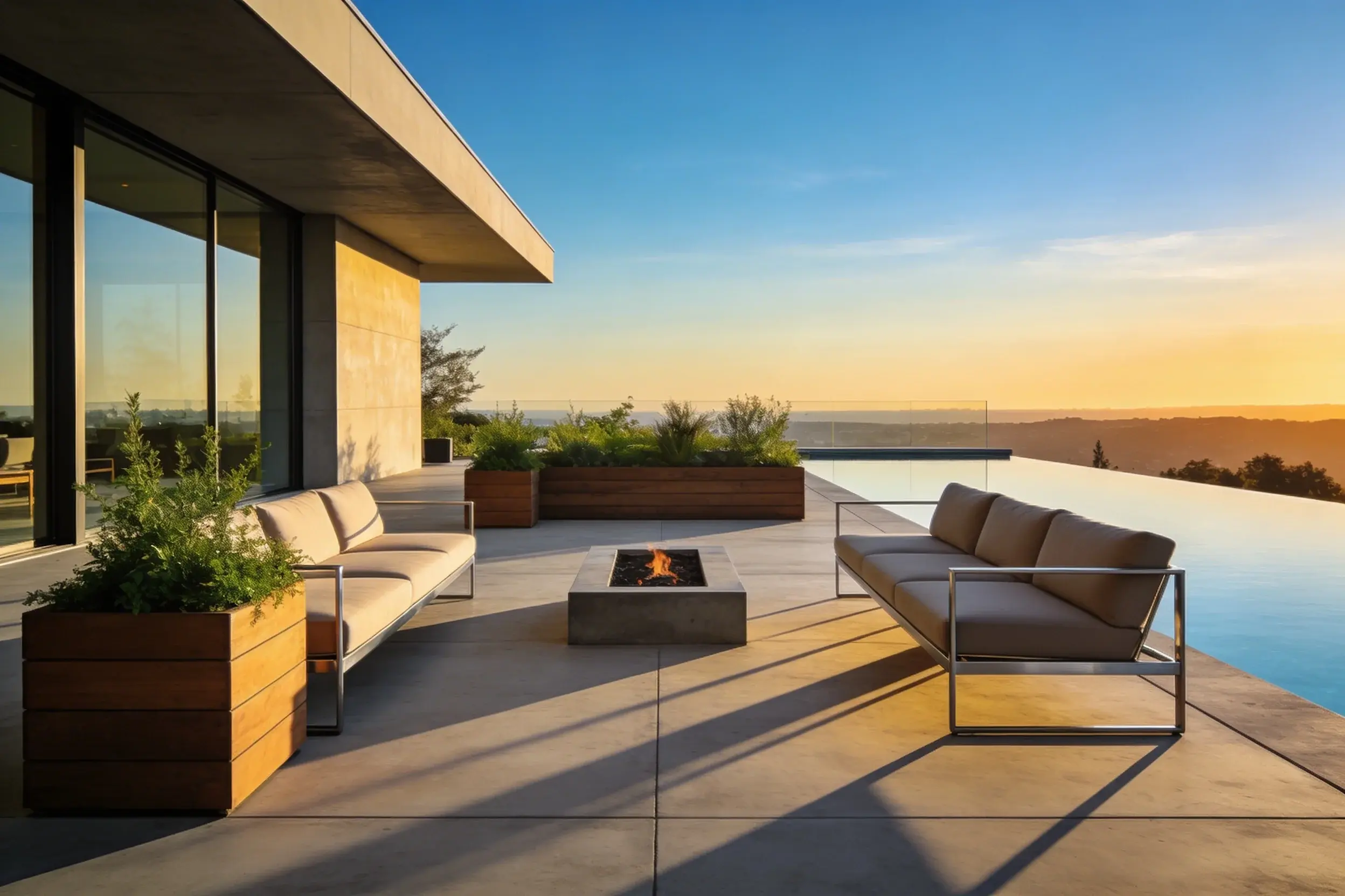 16 Outdoor Lounge Area Ideas with Modern Style: Modern Oasis Picks