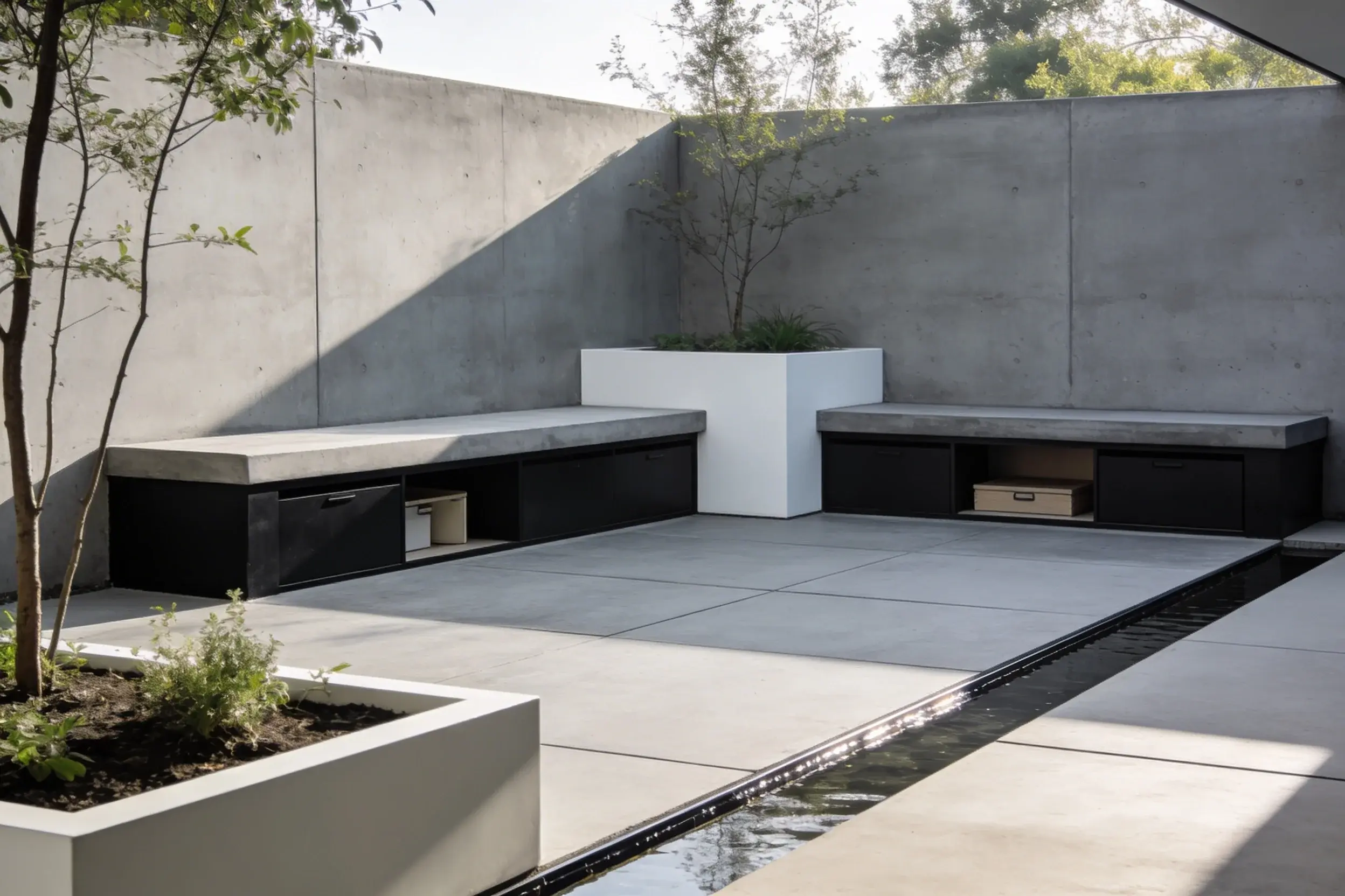 15 Concrete Courtyard Ideas That Feel Minimal and Calm: Calm Spaces Ahead