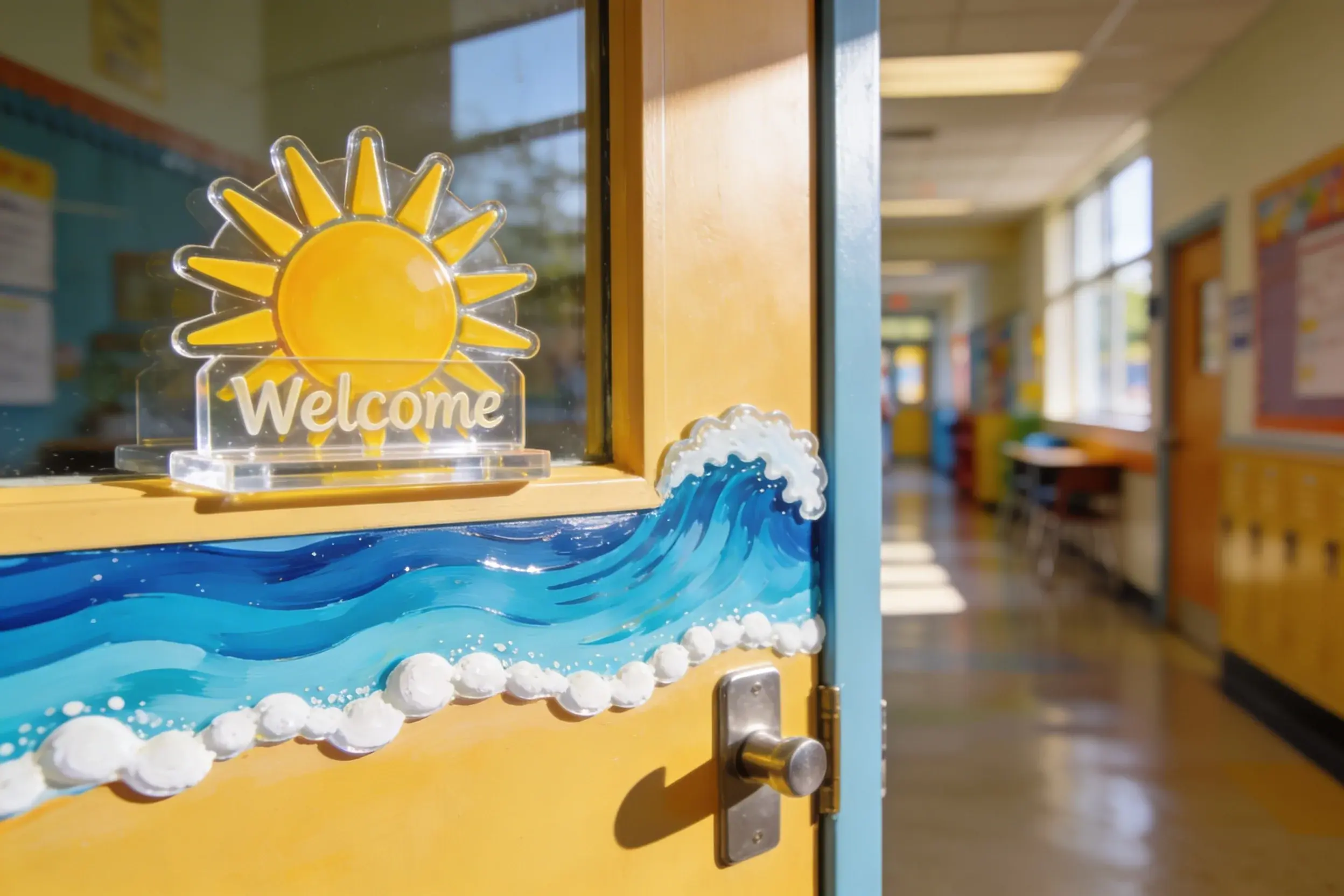 Shine on: 19 Summer Classroom Door Decorations That Feel Bright and Fun