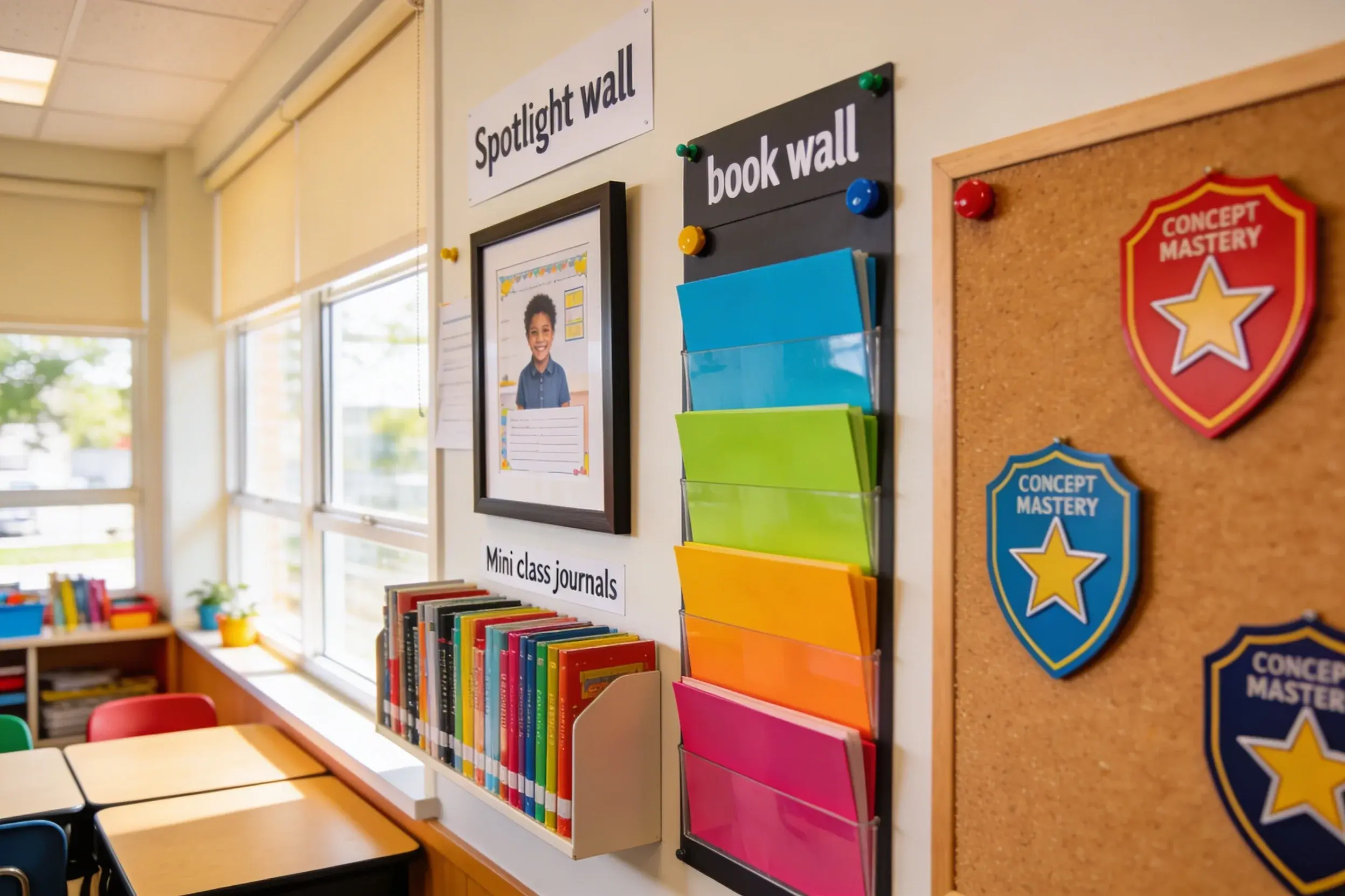 15 Classroom Wall Display Ideas That Showcase Student Work: Inspire