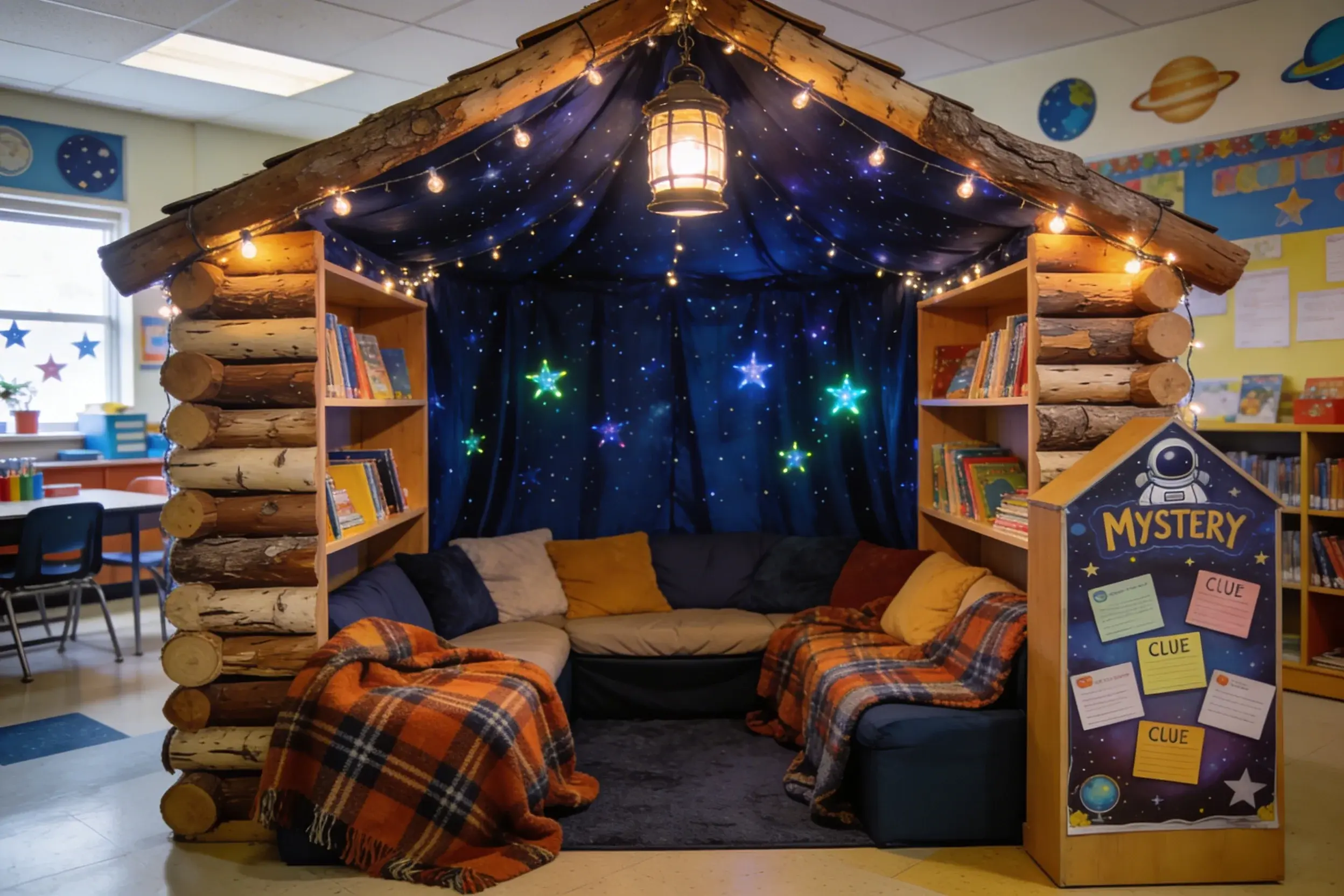 12 Elementary Classroom Reading Corner Themes That Spark