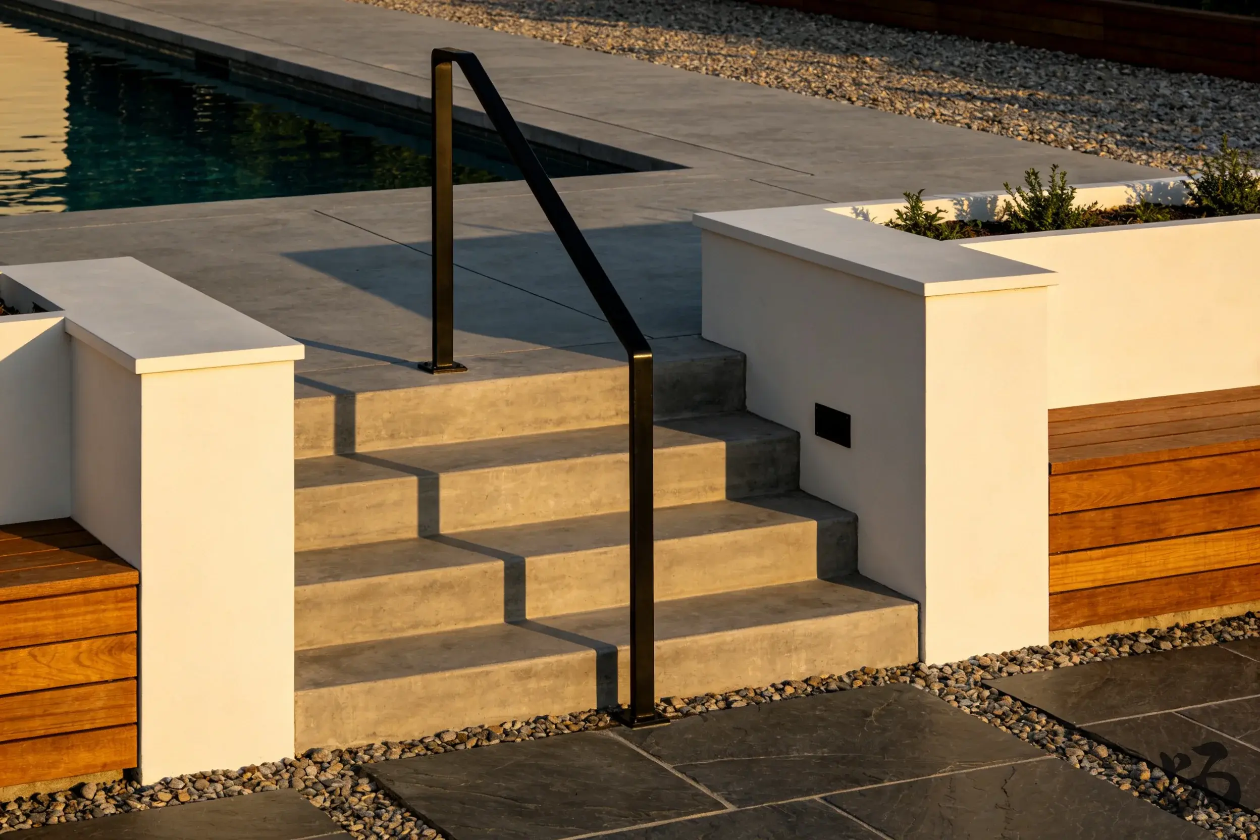 15 Above Ground Pool Steps Ideas That Look Sleek and Modern