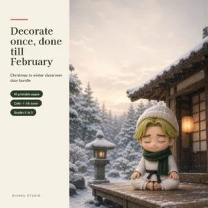 The Cozy Winter Door Bundle