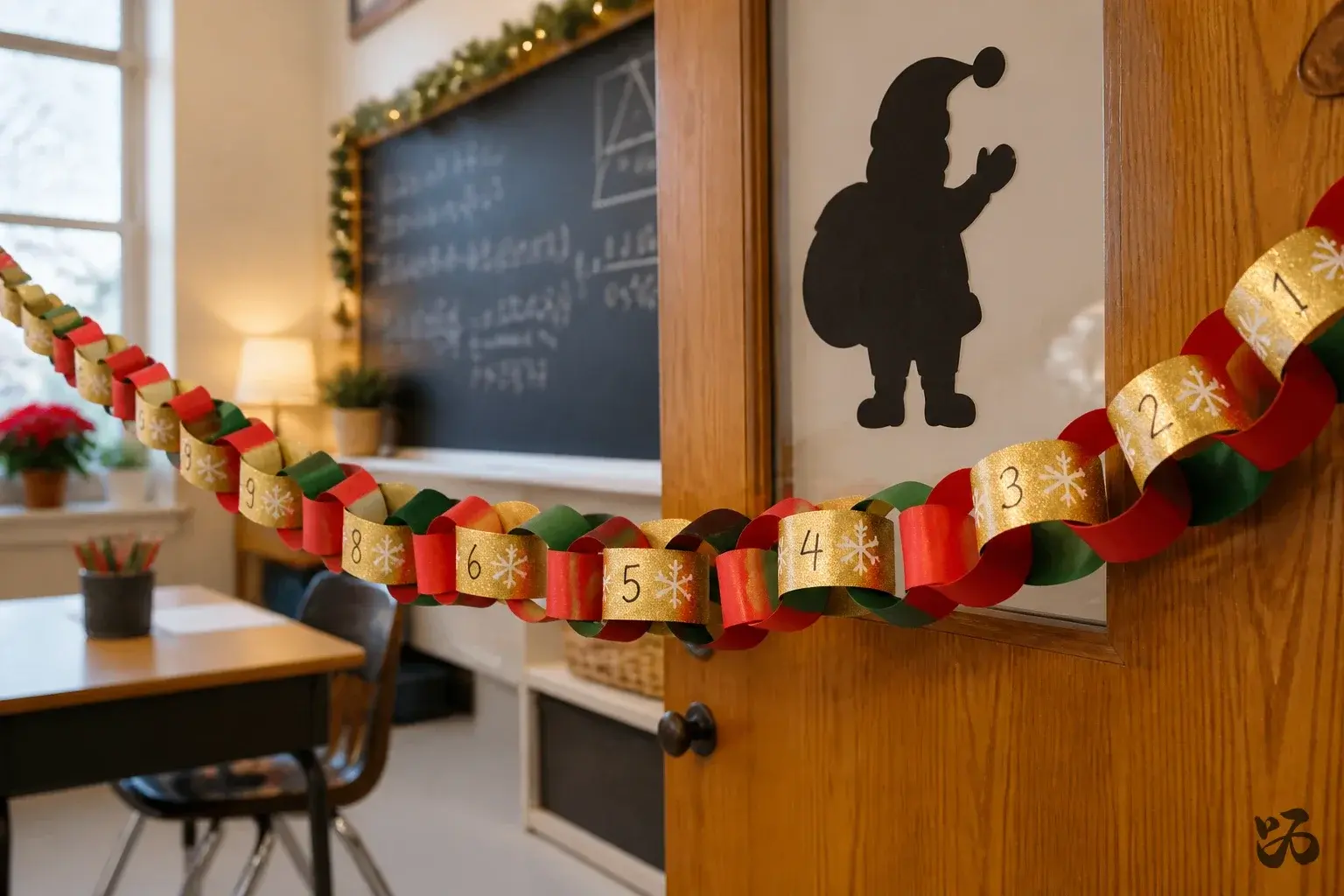 28 Christmas Decor Ideas for the Classroom on a Teacher Budget