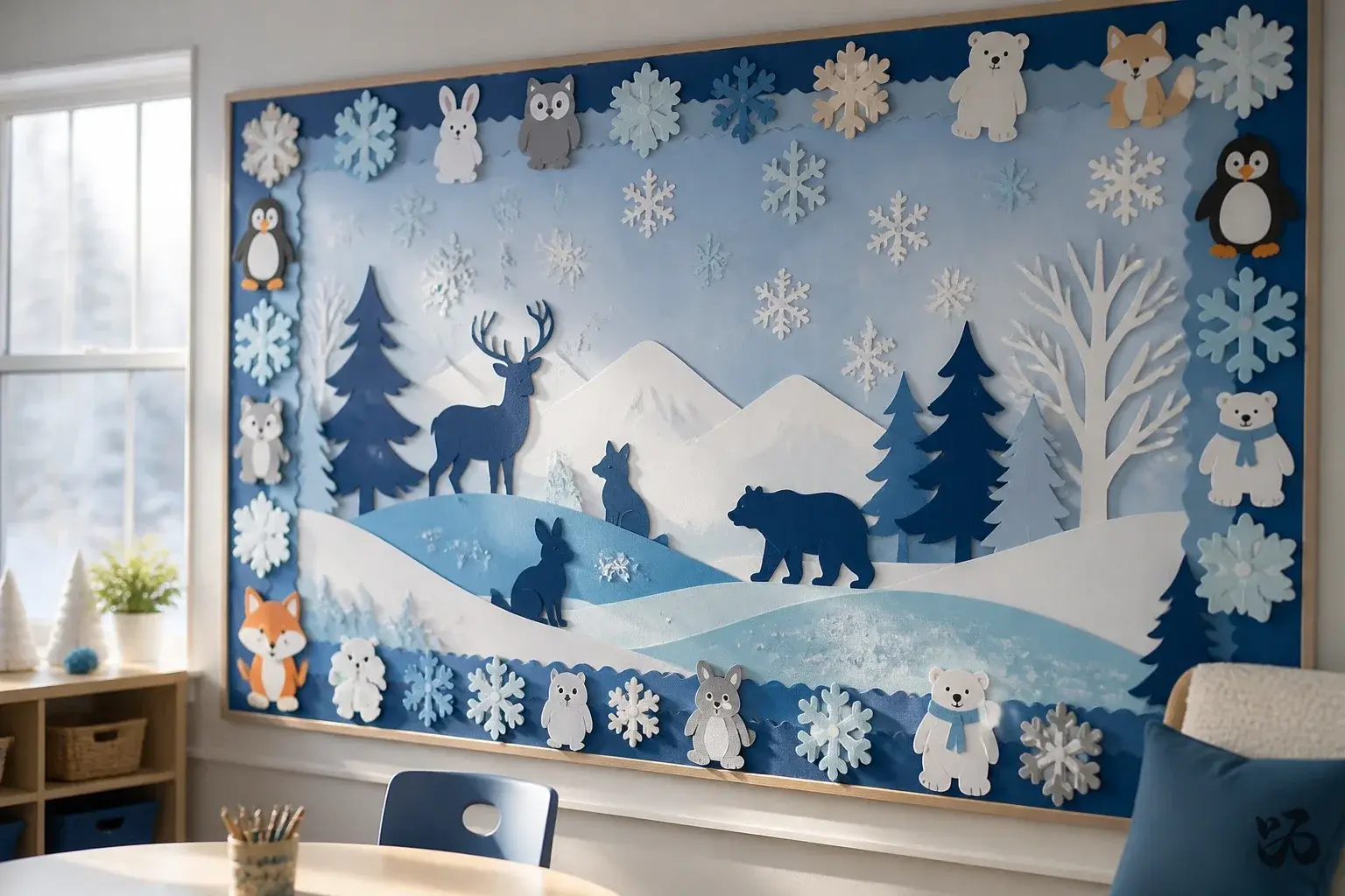 27 December Bulletin Board Ideas for Every Winter Theme