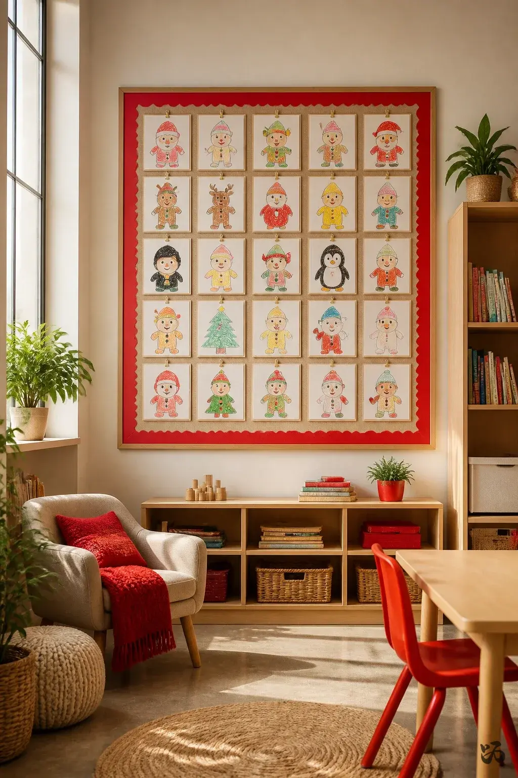 Character Crayon Clip Art Gallery, christmas bulletin board idea