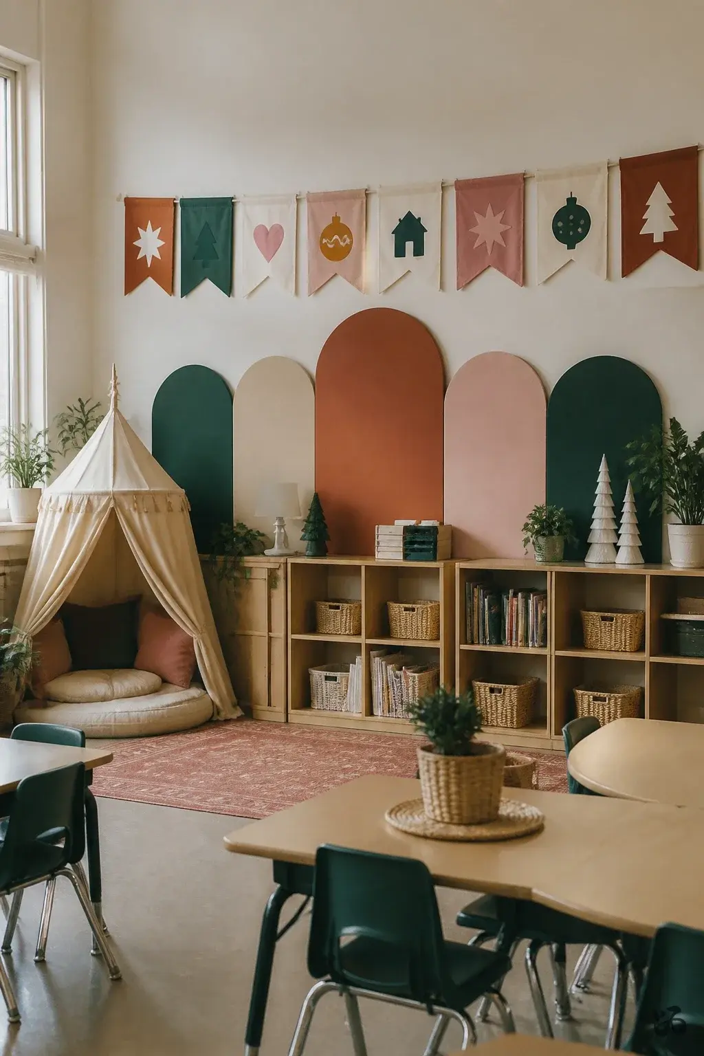 Holiday Habits Banner, christmas bulletin board idea
