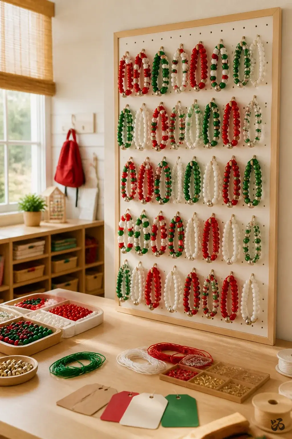 Buttoned-Up Bracelet Craft, classroom christmas gift for students