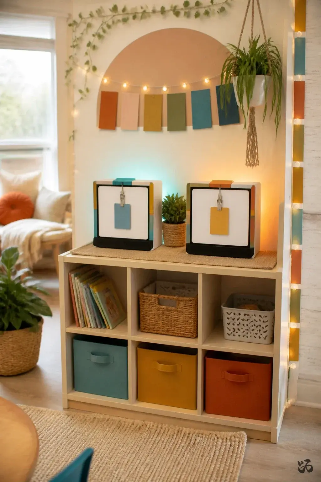 Classroom job chart idea: Quiet-Corner Monitors with Simple Color Cues