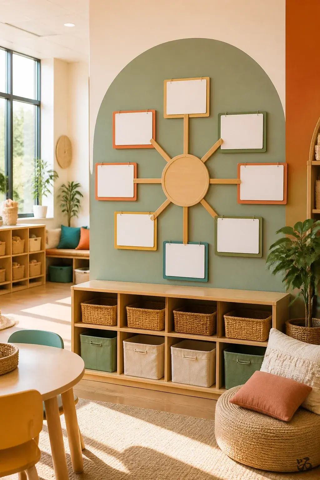Classroom wall decor idea: Class Rules Carousel