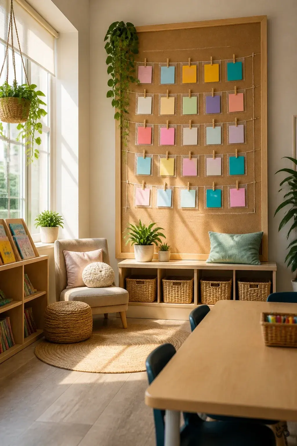 Classroom wall decor idea: Kindness Corner Wall