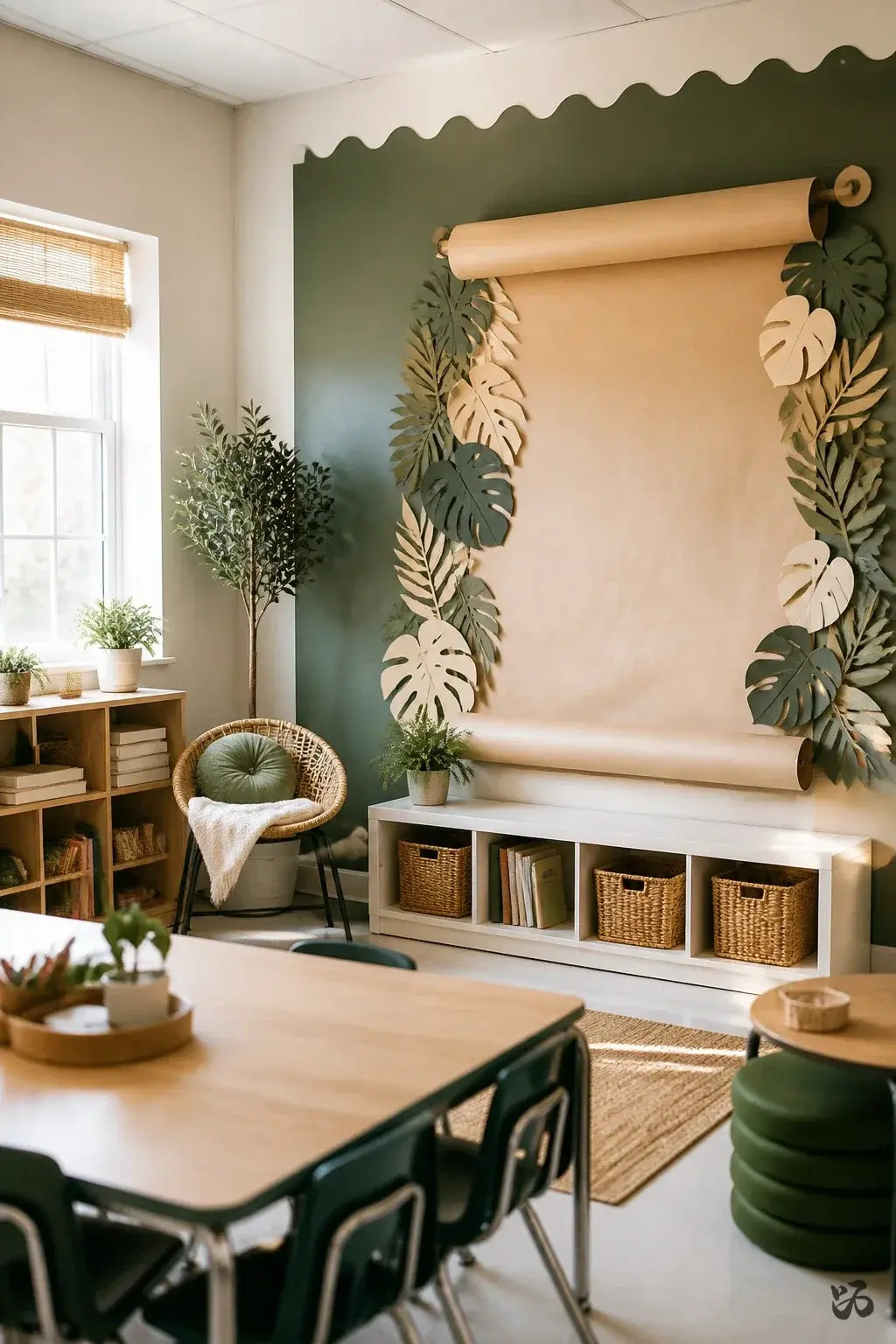 Classroom wall decor idea: Open House Wall: Welcome and Schedule