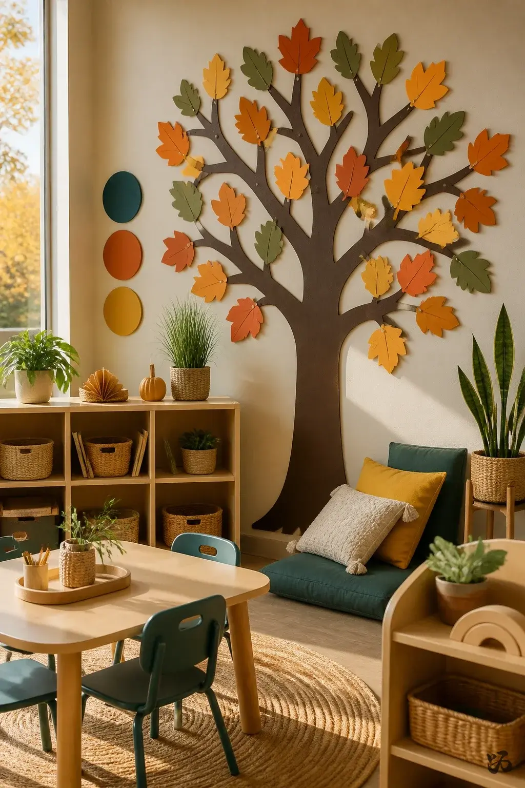 Classroom wall decor idea: Classroom Helpers Tree