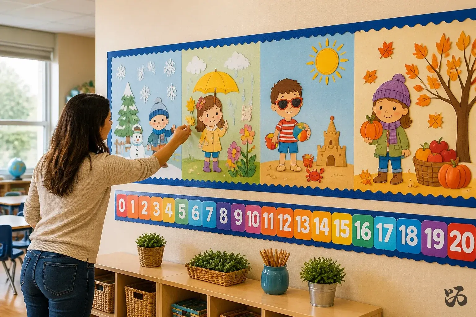 26 Classroom Wall Decor Ideas That Go Beyond Borders and Banners