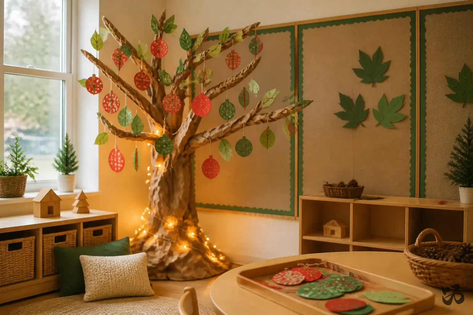 22 Classroom Christmas Tree Ideas That Fit in a Corner