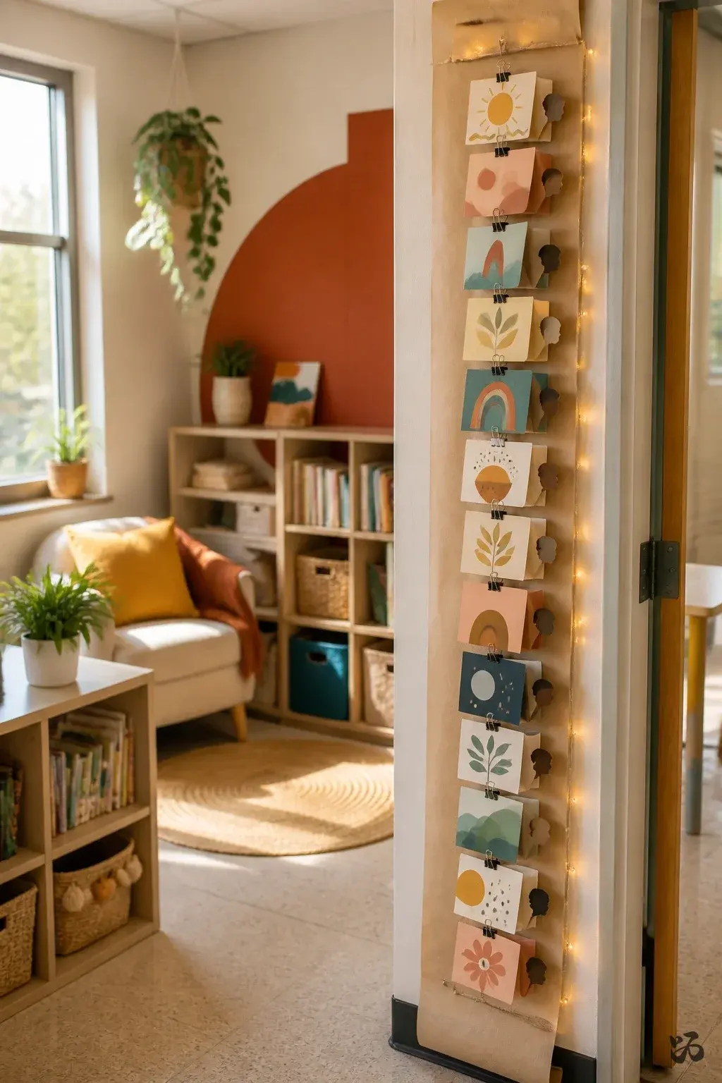 Classroom door idea: New Month, New Mindset Countdown