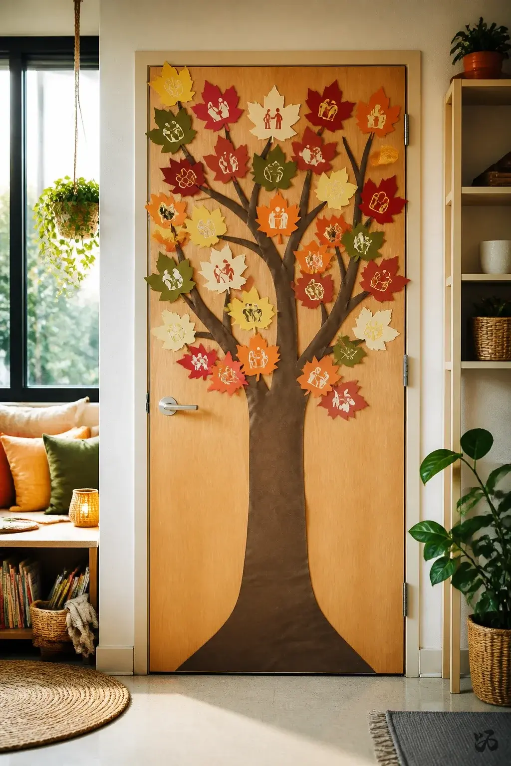 Classroom door idea: Fall Theme Tree of Kindness