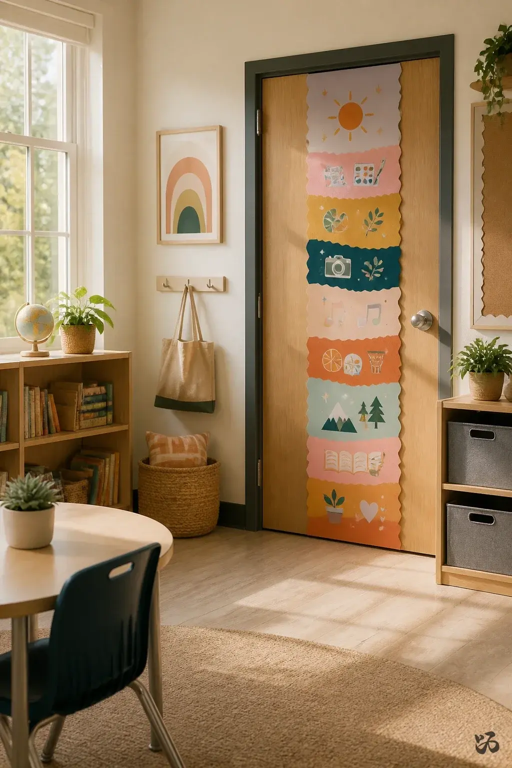 Classroom door idea: All About Me Door Strip