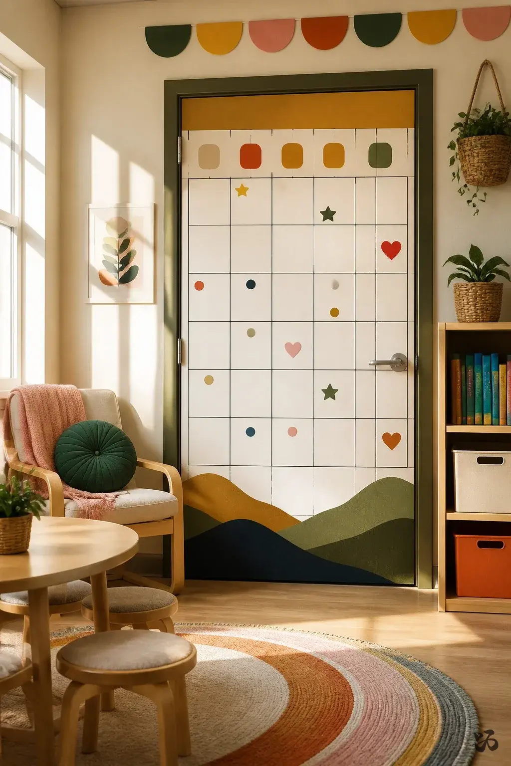 Classroom door idea: Calendar Door with Student Birthdays