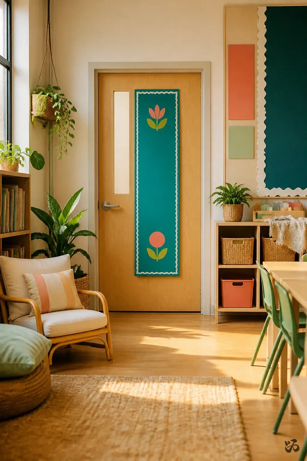 Classroom door idea: Class Motto Banner
