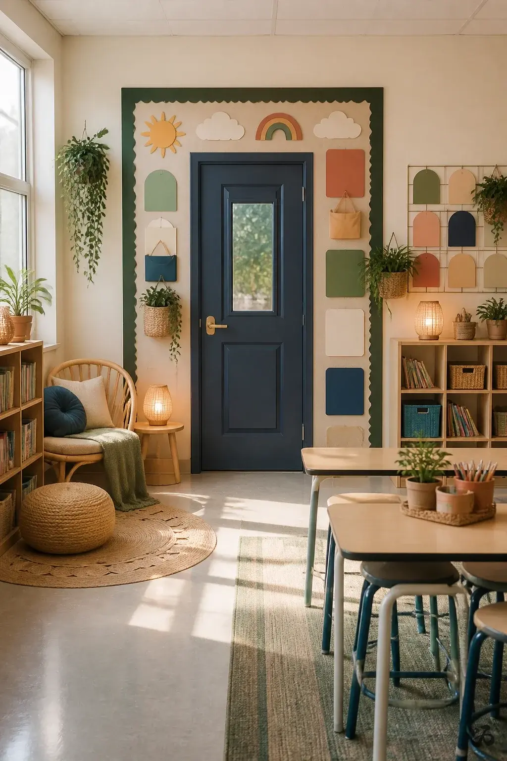 Classroom door idea: Language Lab Word Door