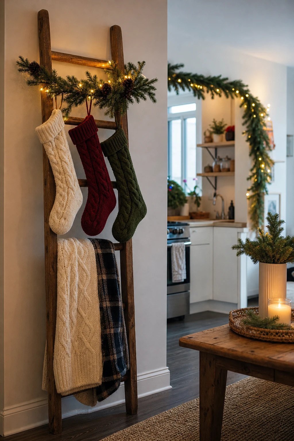 Stockings without a fireplace