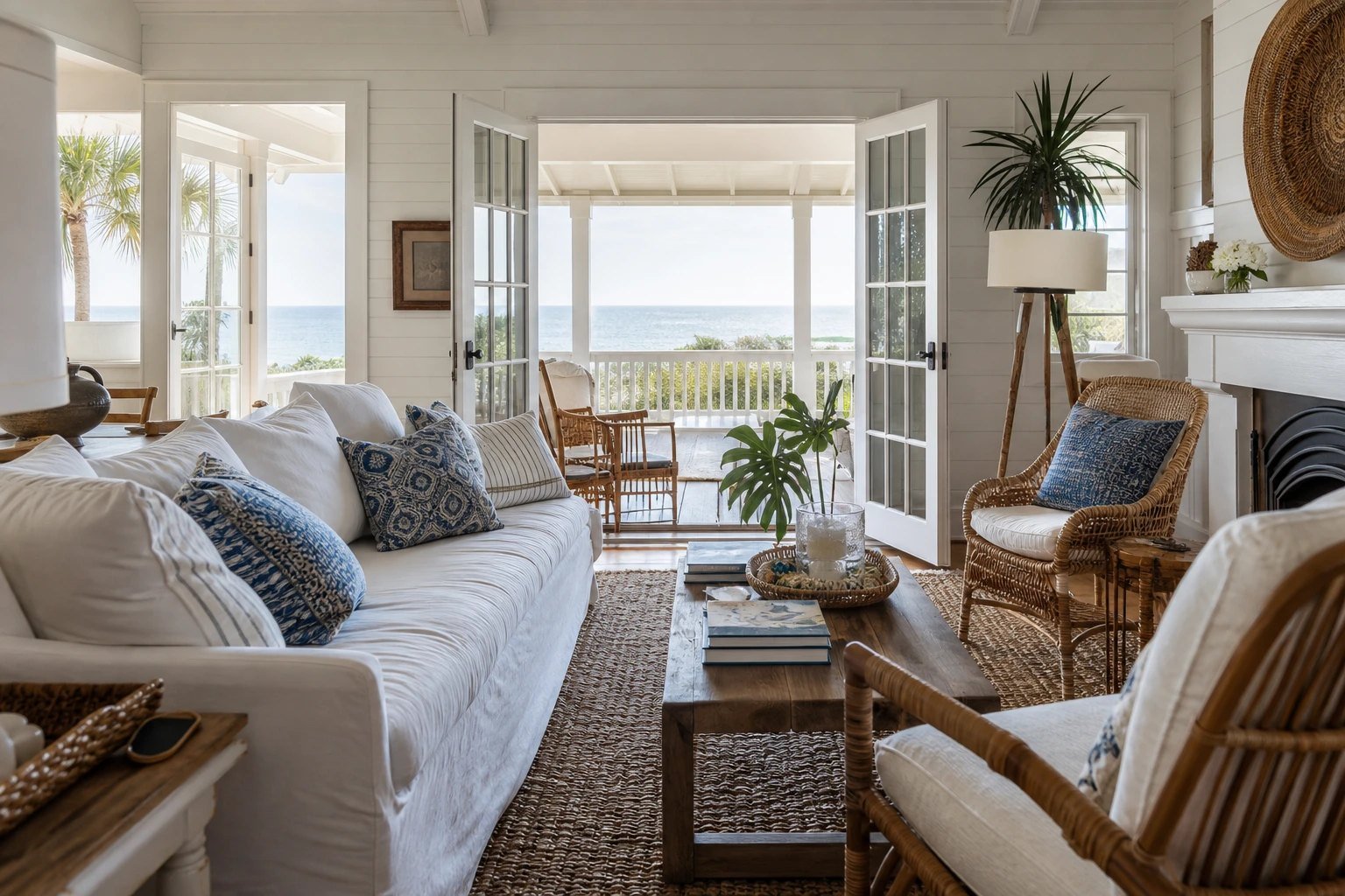 24 Beach House Decor Ideas for a Relaxed, Lived-In Coastal Home
