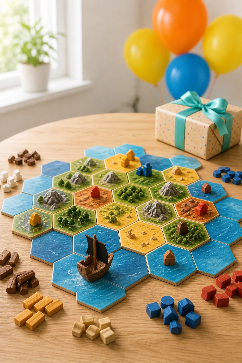 CATAN Junior board game birthday gift idea for children